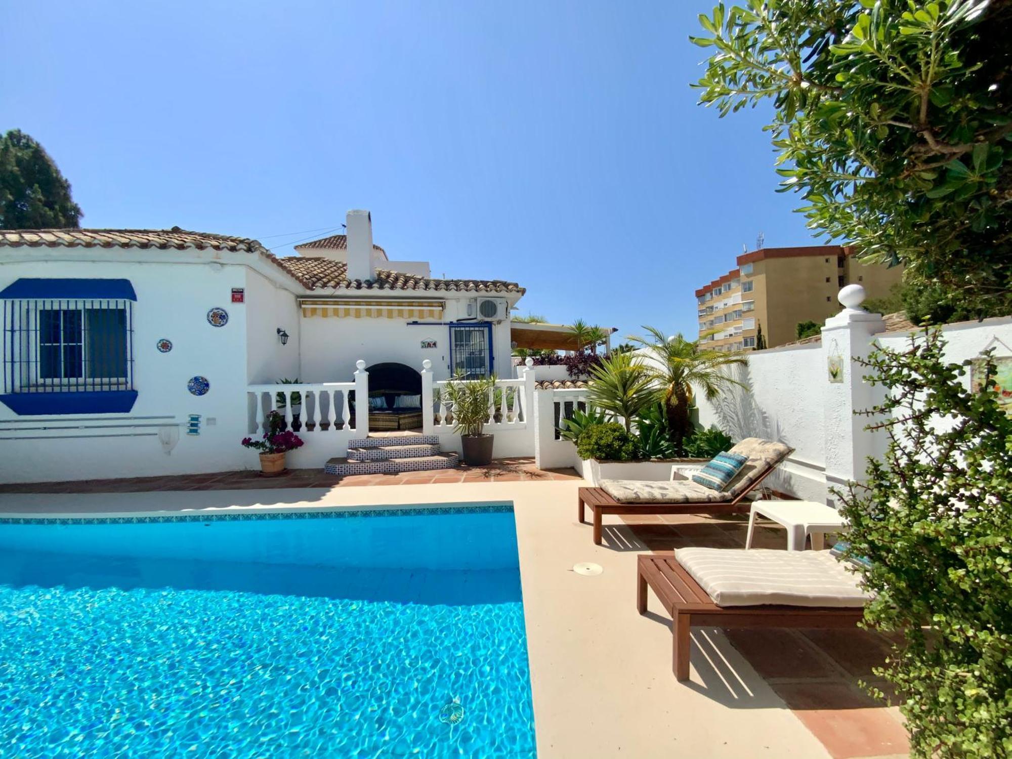 Family Villa With Pool, Walk To Beach, Restaurants And Shopping La Cala De Mijas Buitenkant foto